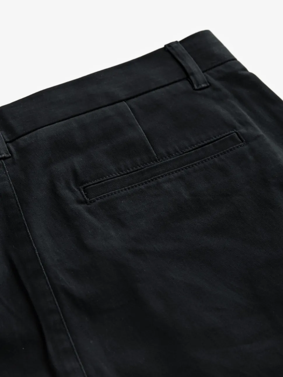 Black Slim Fit Stretch Chinos Trousers