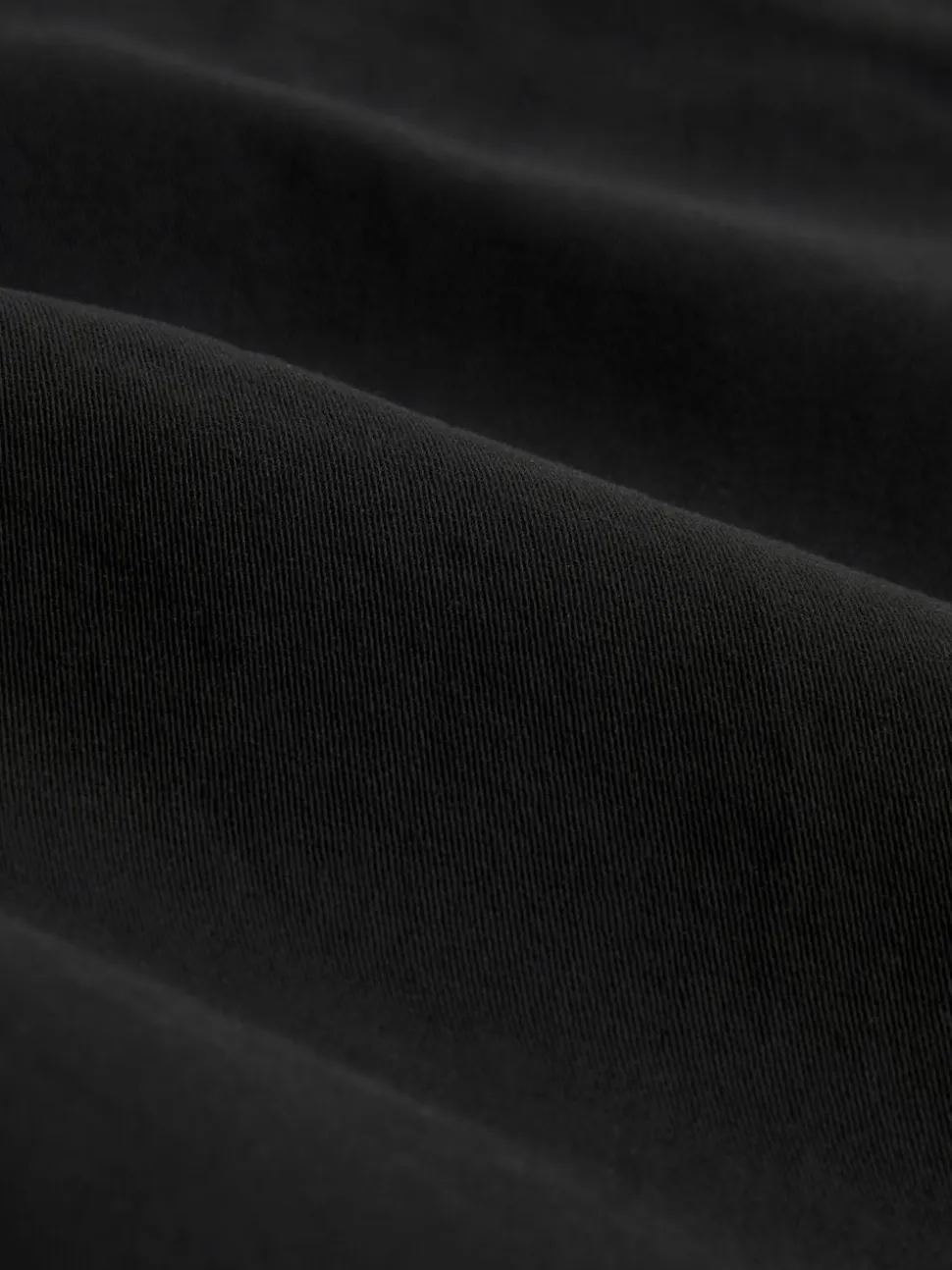 Black Slim Fit Stretch Chinos Shorts