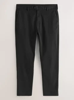 Black Slim Fit Ultimate Chino Trousers