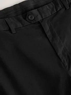 Black Slim Fit Ultimate Chino Trousers