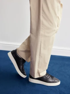 Black Smart Casual Longline Trainers