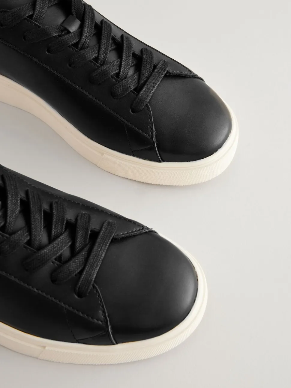 Black Smart Casual Longline Trainers