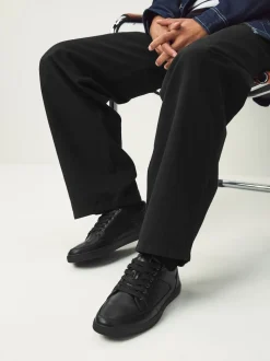 Black Smart Casual Trainers