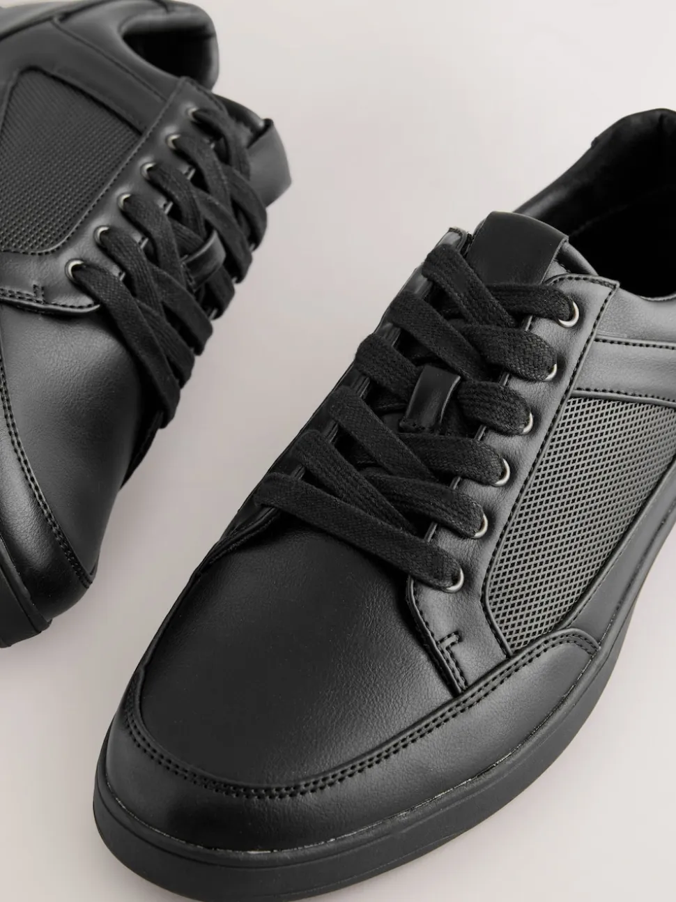Black Smart Casual Trainers