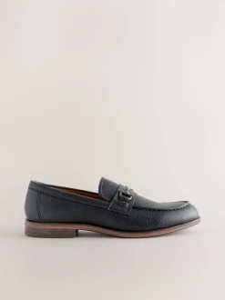Black Snaffle Loafers