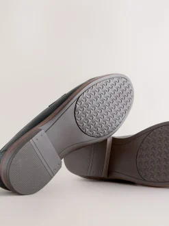 Black Snaffle Loafers