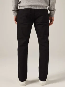 Black Solid Single Slim Fit Classic Stretch Jeans