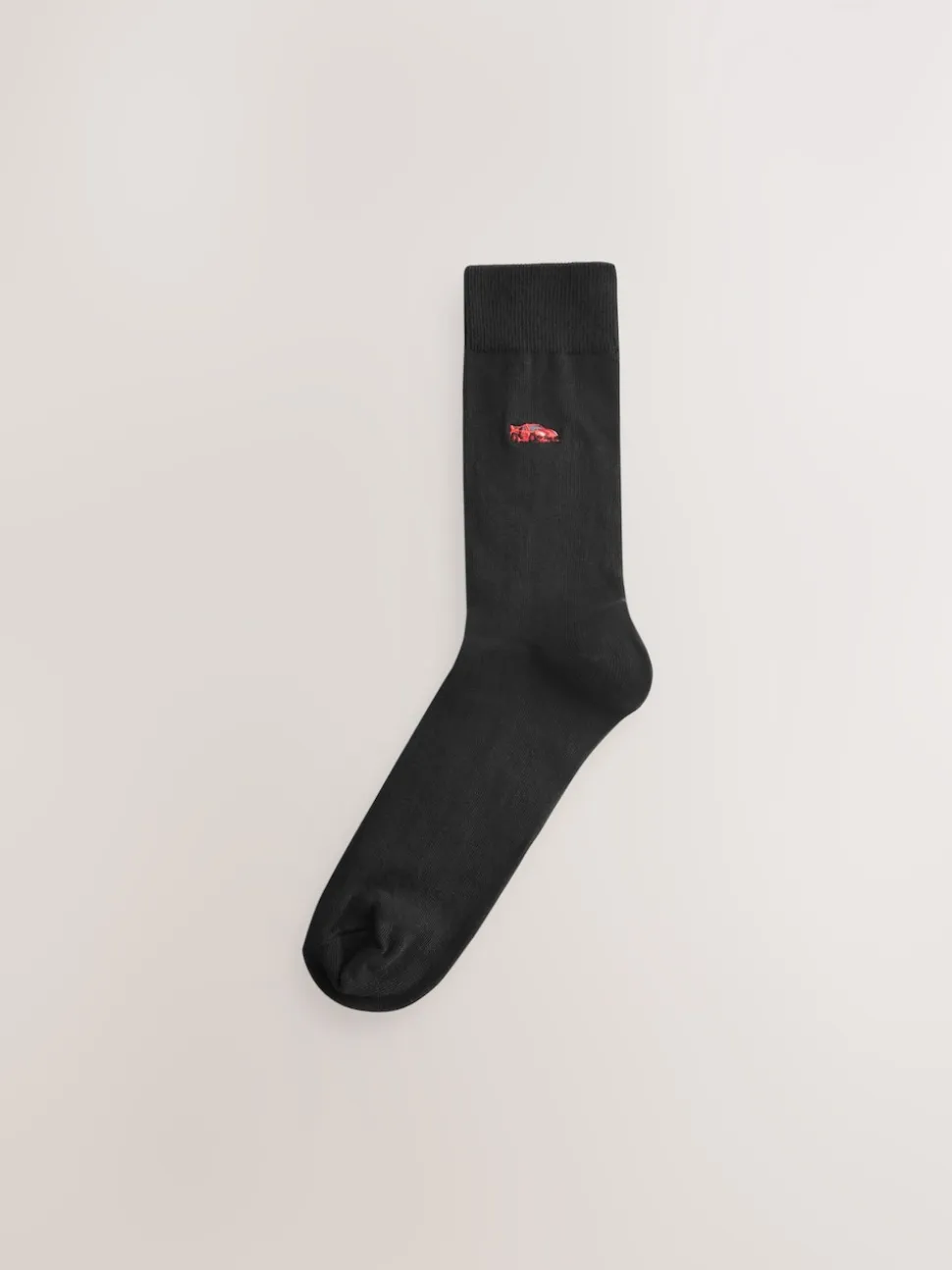 Black Sports Cars Fun Embroidered Socks 5 Pack
