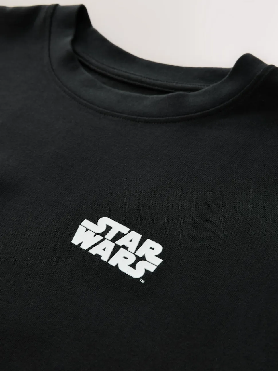 Black Star Wars Licence T-Shirt