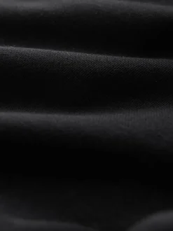 Black Straight Fit Brushback Heavyweight 2 Pack Joggers