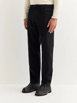 Black Straight Fit Motionflex Jeans