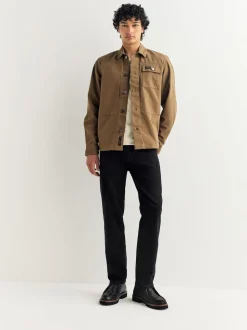 Black Straight Fit Motionflex Jeans