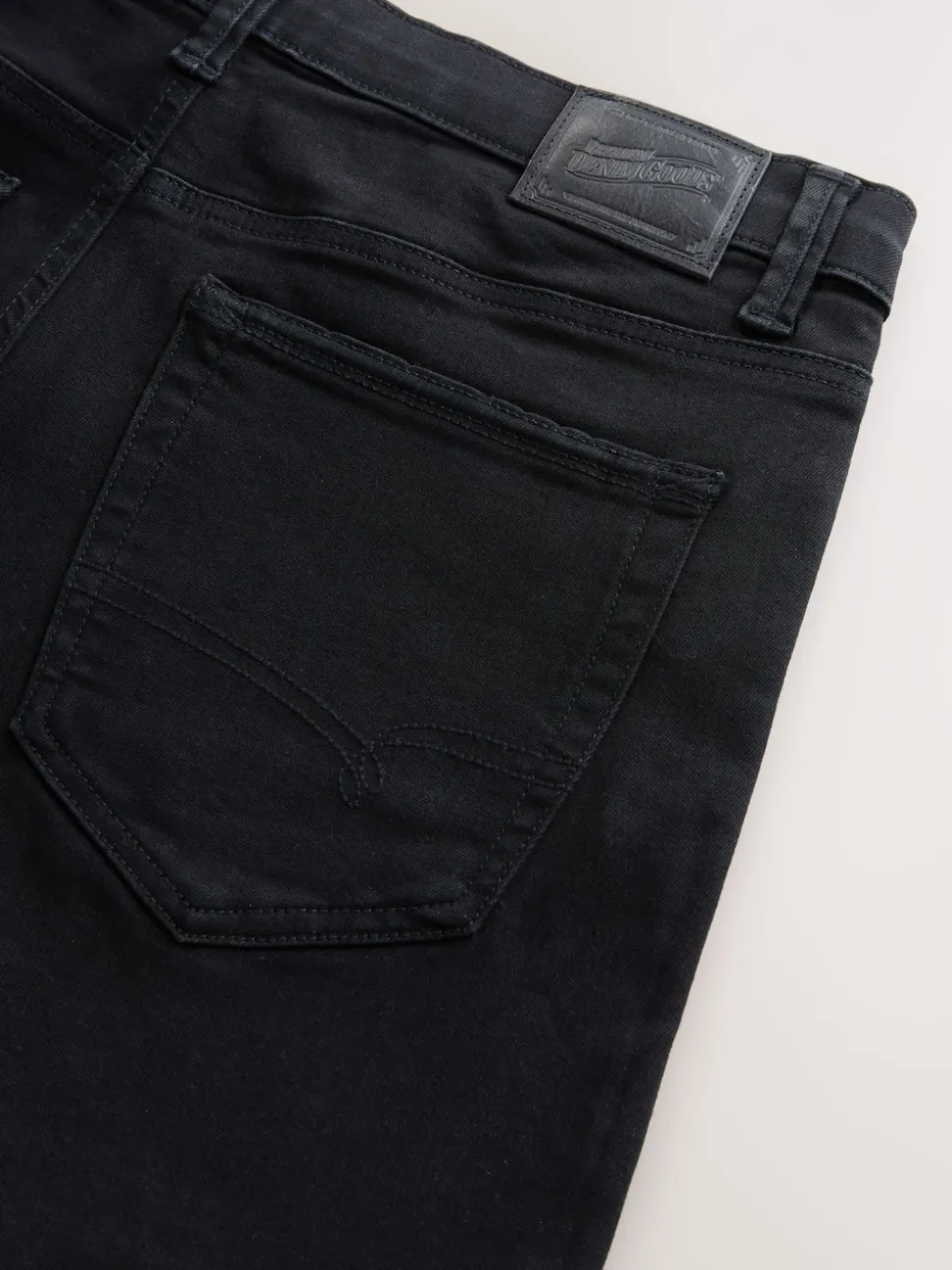 Black Straight Fit Motionflex Jeans
