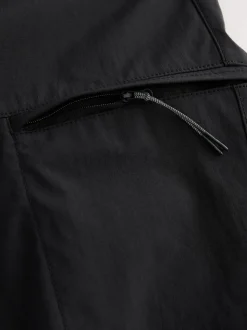 Black Straight Fit ThermoGen Cargo Trousers