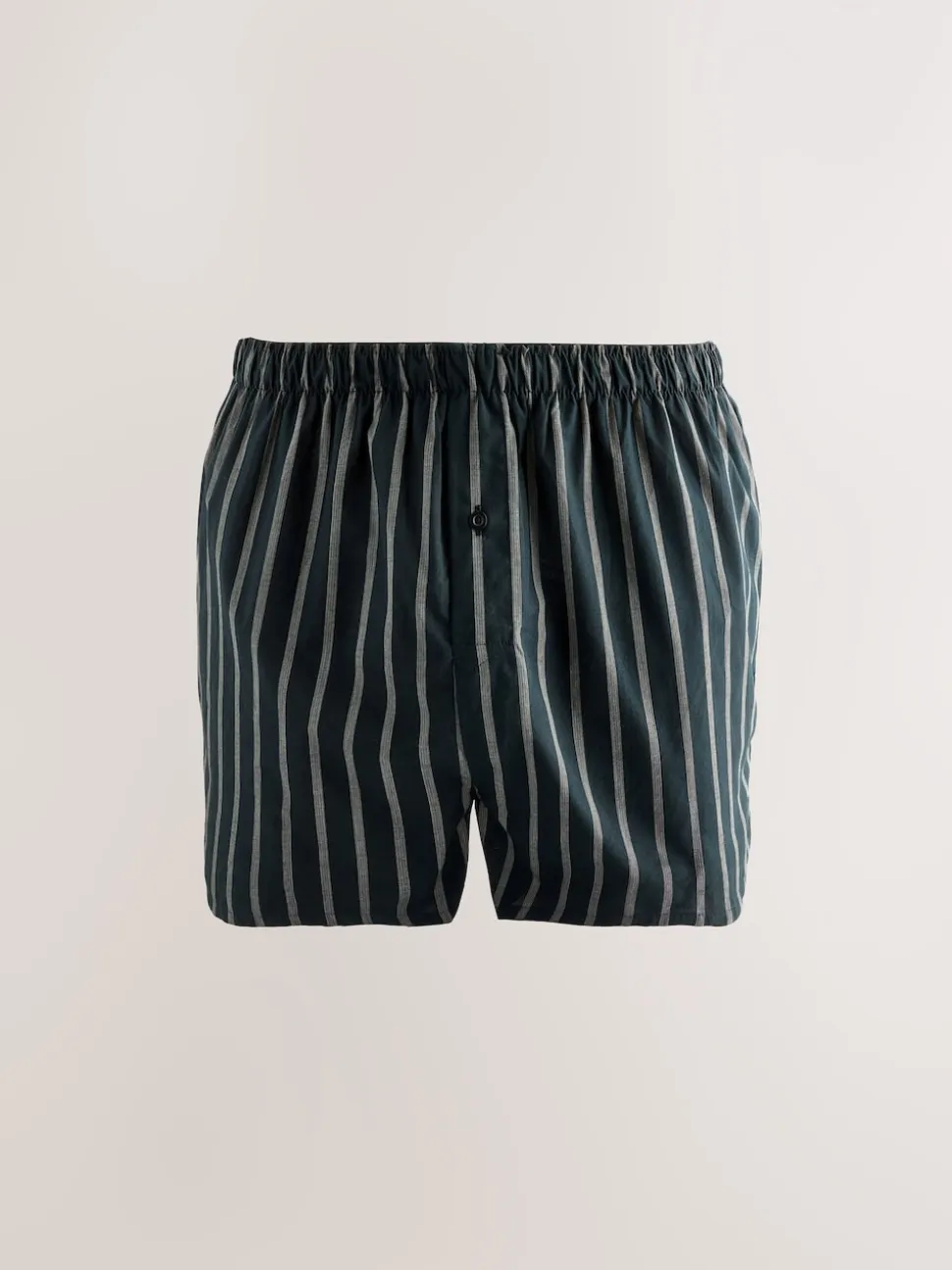 Black Stripe 4 pack Woven Pure Boxers