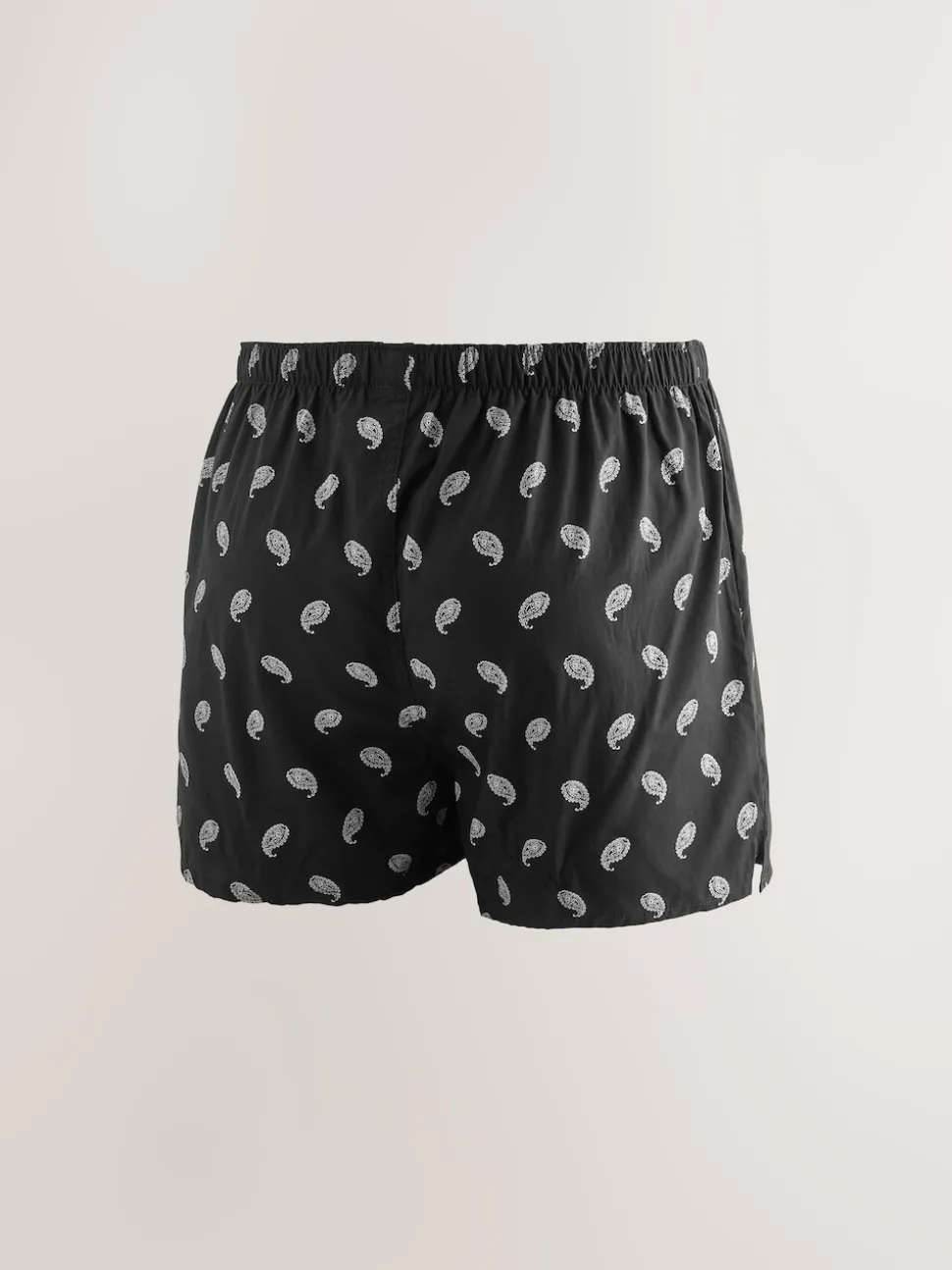 Black Stripe 4 pack Woven Pure Boxers