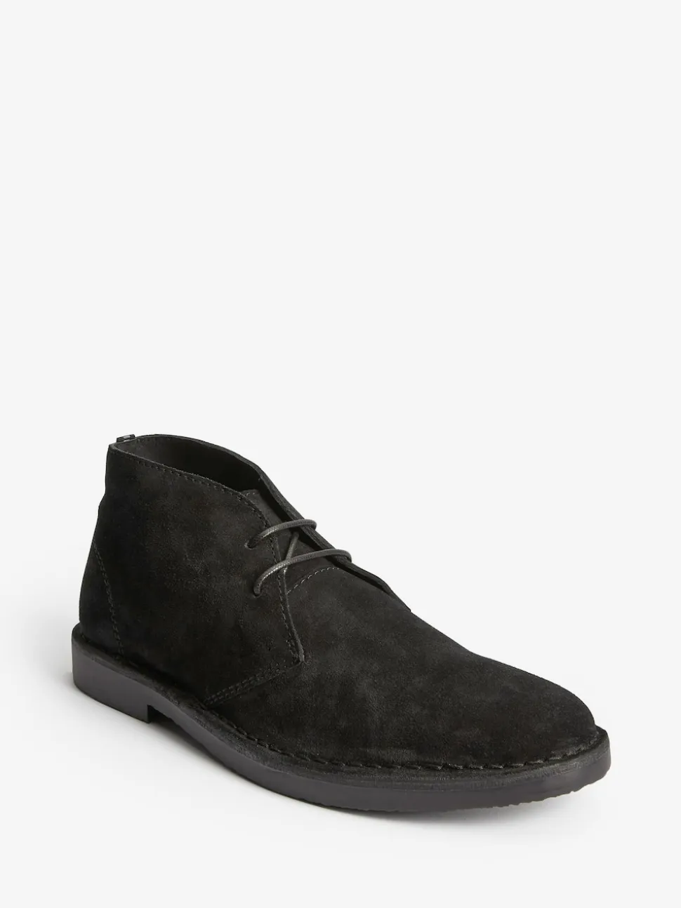 Black Suede Desert Boots