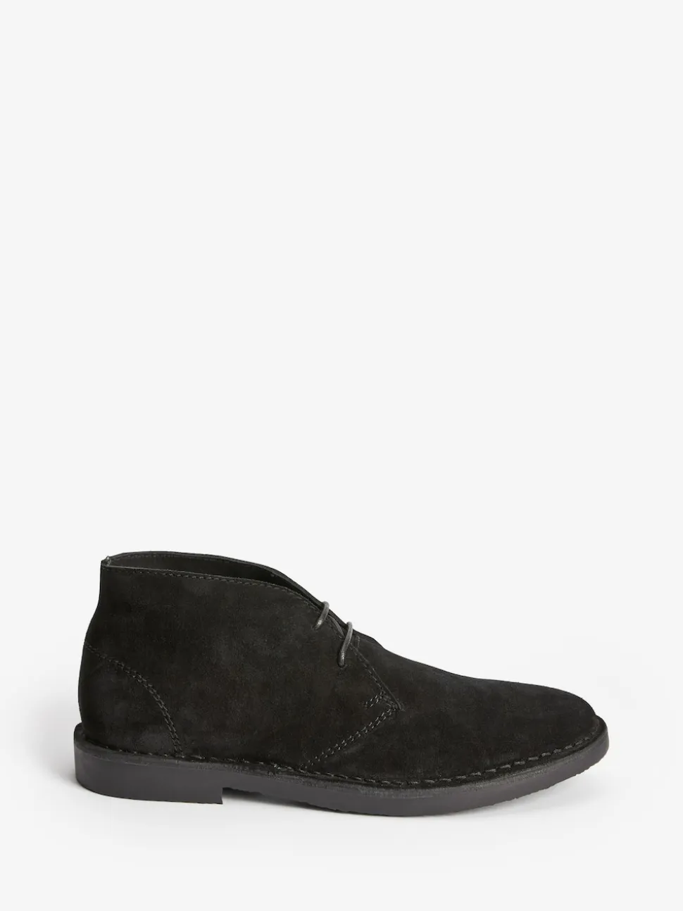 Black Suede Desert Boots