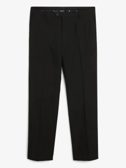 Black Tailored Fit Suit Trousers