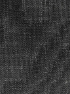 Black Tailored Fit Textured Wool Blend Suit Jacket
