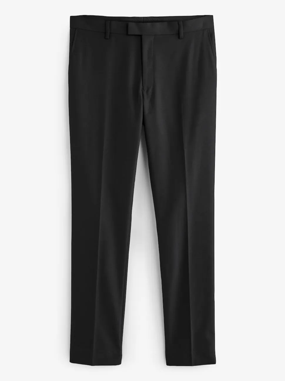Black Tape Detail Slim Fit Tuxedo Suit Trousers