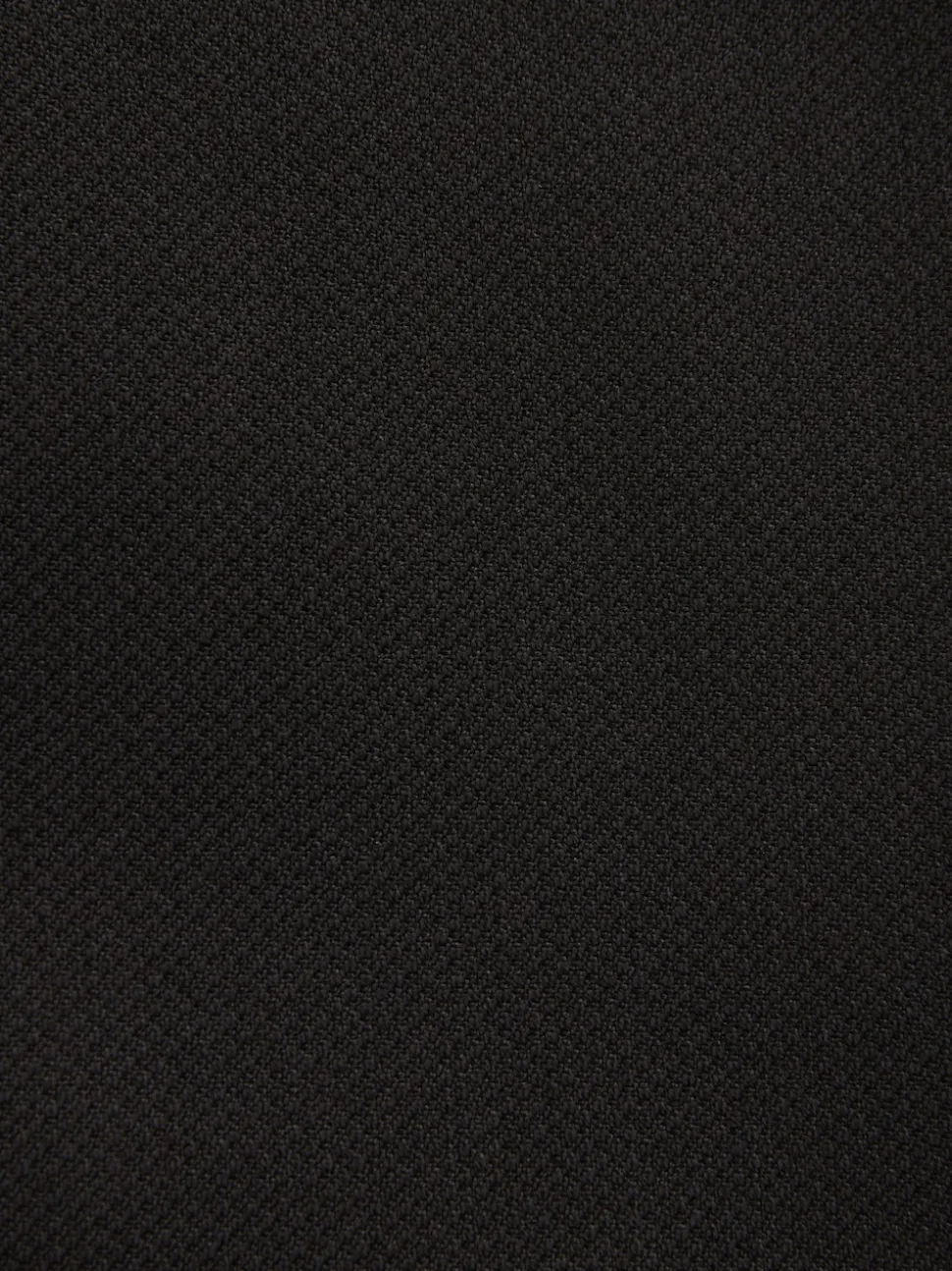 Black Textured Suit Waistcoat