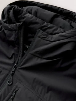 Black ThermoGen Shower Resistant Wadded Jacket