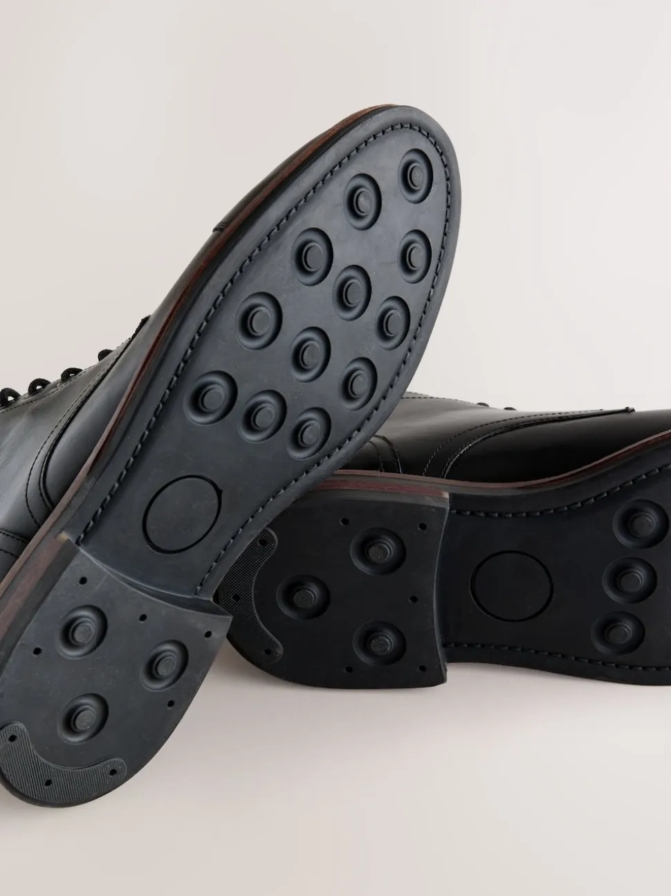Black Toecap Leather Boots