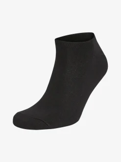 Black Trainer Socks 6 Pack