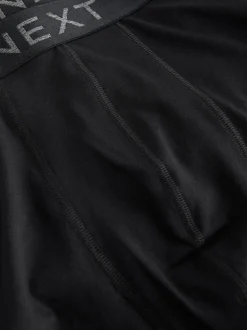 Black Waistband Hipster Boxers 5 Pack