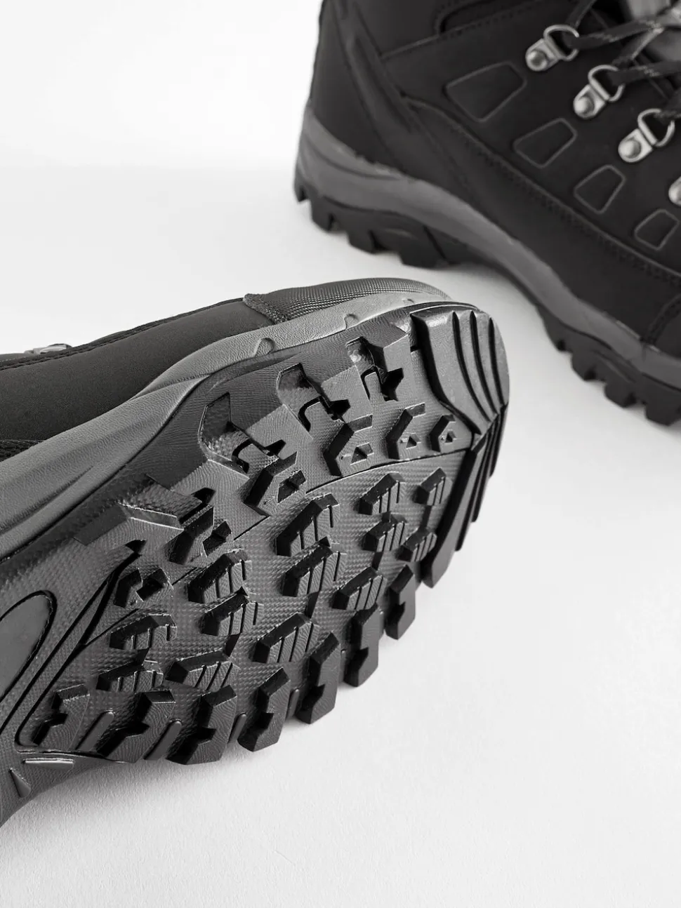 Black Waterproof Walking Boots