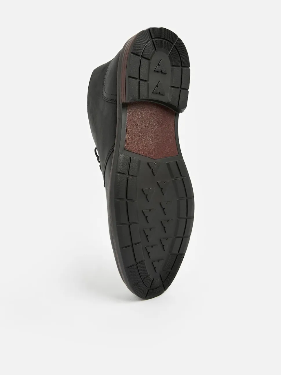 Black Waxy Leather Chukka Boots