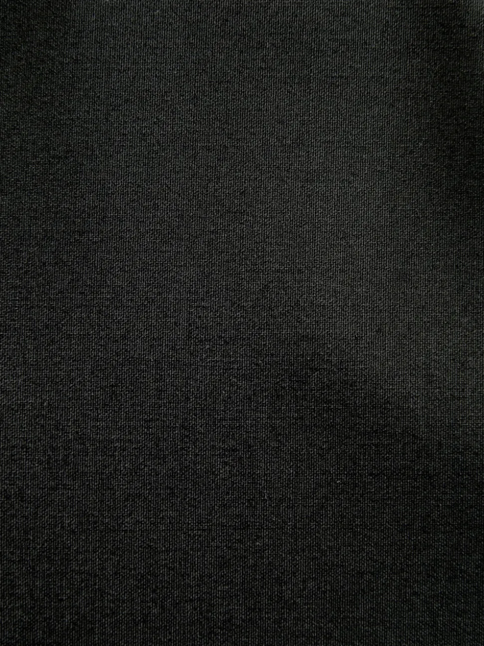 Black Wool Blend Motion Flex Suit Waistcoat
