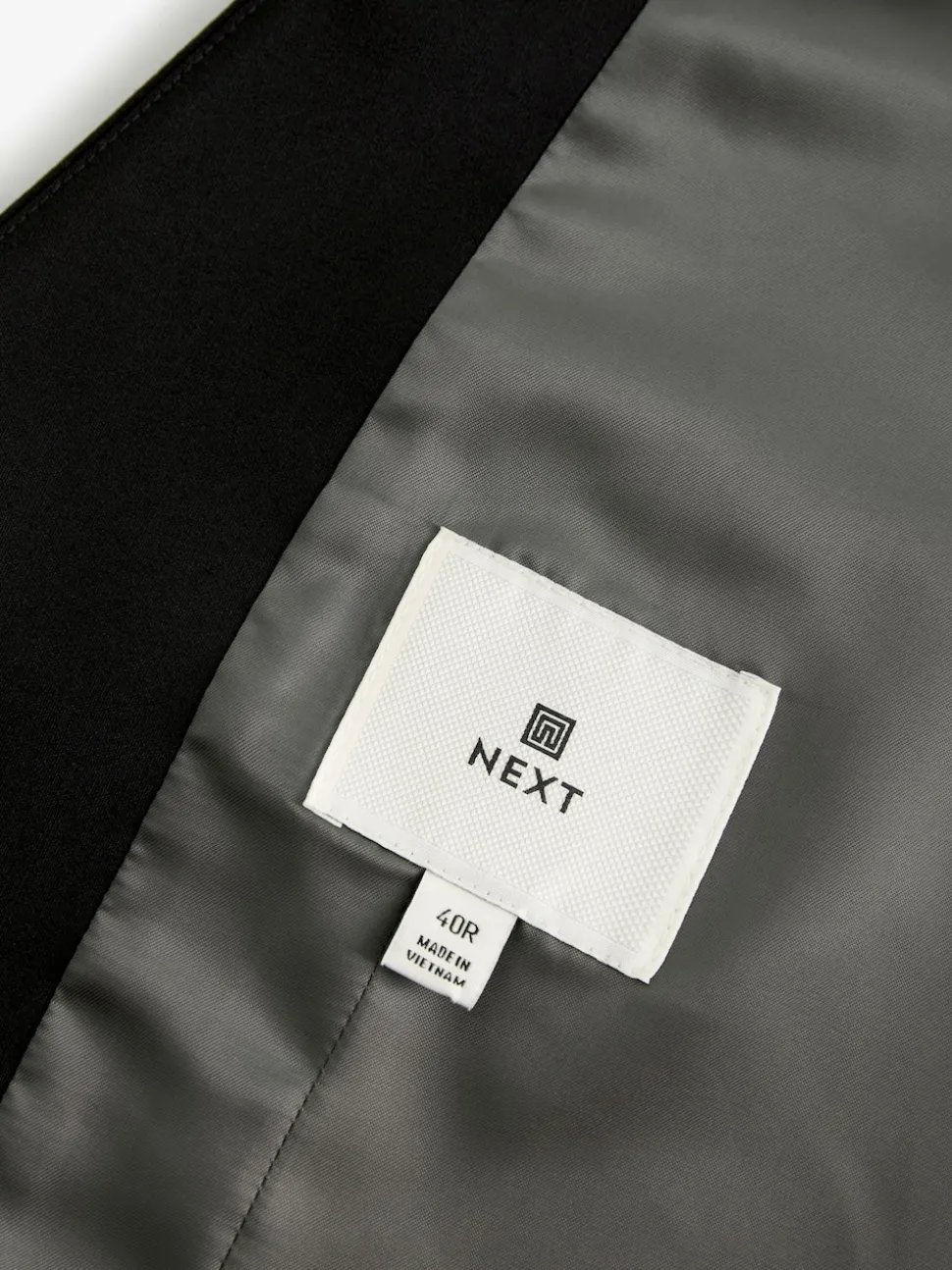 Black Wool Blend Motion Flex Suit Waistcoat