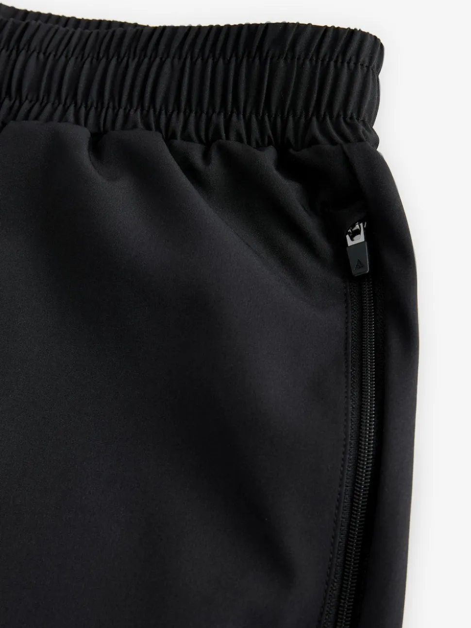 Black Woven Active Cargo Joggers