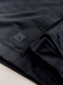 Black Zip Through Hoodie Active Training Top