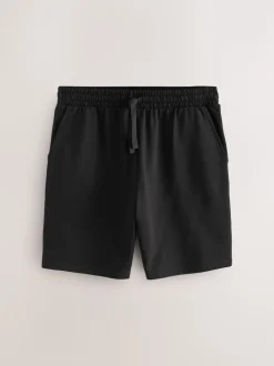 Black/Blue/Grey Loopback Soft Touch 5 Pack Joggers Shorts