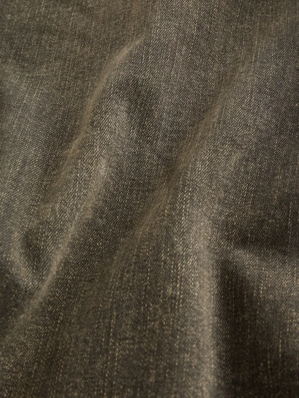 Black/Brown Single Straight Fit Classic Stretch Jeans