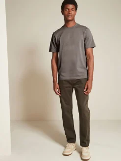Black/Brown/Light Neutral Relaxed Fit Heavyweight T-Shirts 3 Pack