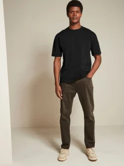 Black/Brown/Light Neutral Relaxed Fit Heavyweight T-Shirts 3 Pack