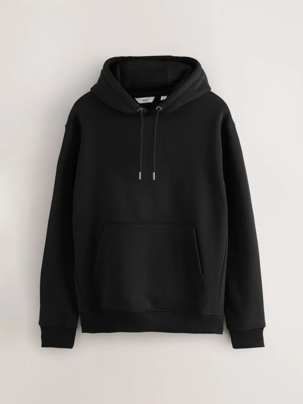 Black/Burgandy Red Cotton Rich Jersey Overhead Hoodies 2 Pack