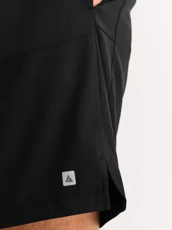 Black/Grey 7 Inch Active Gym Sports Shorts 2 Pack