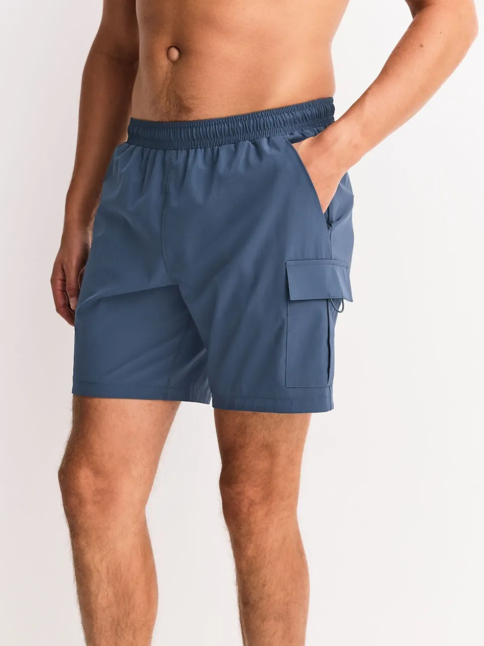 Black/Grey Active Cargo Gym Training Shorts 2 Pack