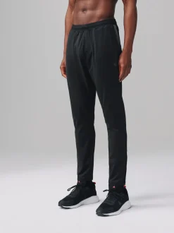 Black/Grey Active Gym Training Joggers