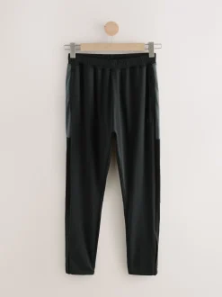 Black/Grey Active Gym Training Joggers