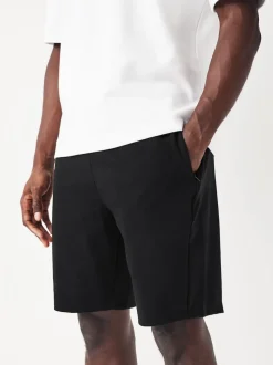 Black/Grey Zip Pocket Jersey Shorts 2 Pack