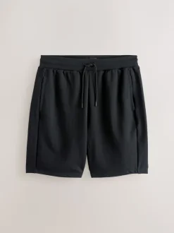 Black/Grey Zip Pocket Jersey Shorts 2 Pack