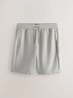 Black/Grey Zip Pocket Jersey Shorts 2 Pack
