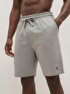 Black/Grey/Tan Brown Lightweight 100% Cotton Shorts 3 Pack