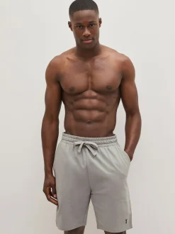 Black/Grey/Tan Brown Lightweight 100% Cotton Shorts 3 Pack